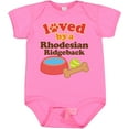 thumbnail image 3 of Inktastic Rhodesian Ridgeback Loved by a (dog Breed) Boys or Girls Baby Bodysuit, 3 of 5