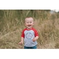 thumbnail image 5 of 7 ate 9 Apparel Kids Hello Spring Red Raglan, 5 of 6