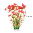 thumbnail image 4 of WHAMVOX 14Pcs Natural Realistic Fish Tank Simulation Aquatic Grass Plastic Plants for Aquarium Owners, 4 of 7