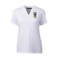 thumbnail image 2 of Women's-Cutter & Buck  White Columbus Crew Forge Heather Stretch Blade Top, 2 of 3