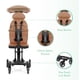 thumbnail image 4 of Evolur Cruise Rider Stroller with Canopy, Lightweight Umbrella Stroller with Compact Fold, Easy to Carry Travel Stroller - Cognac, 4 of 5