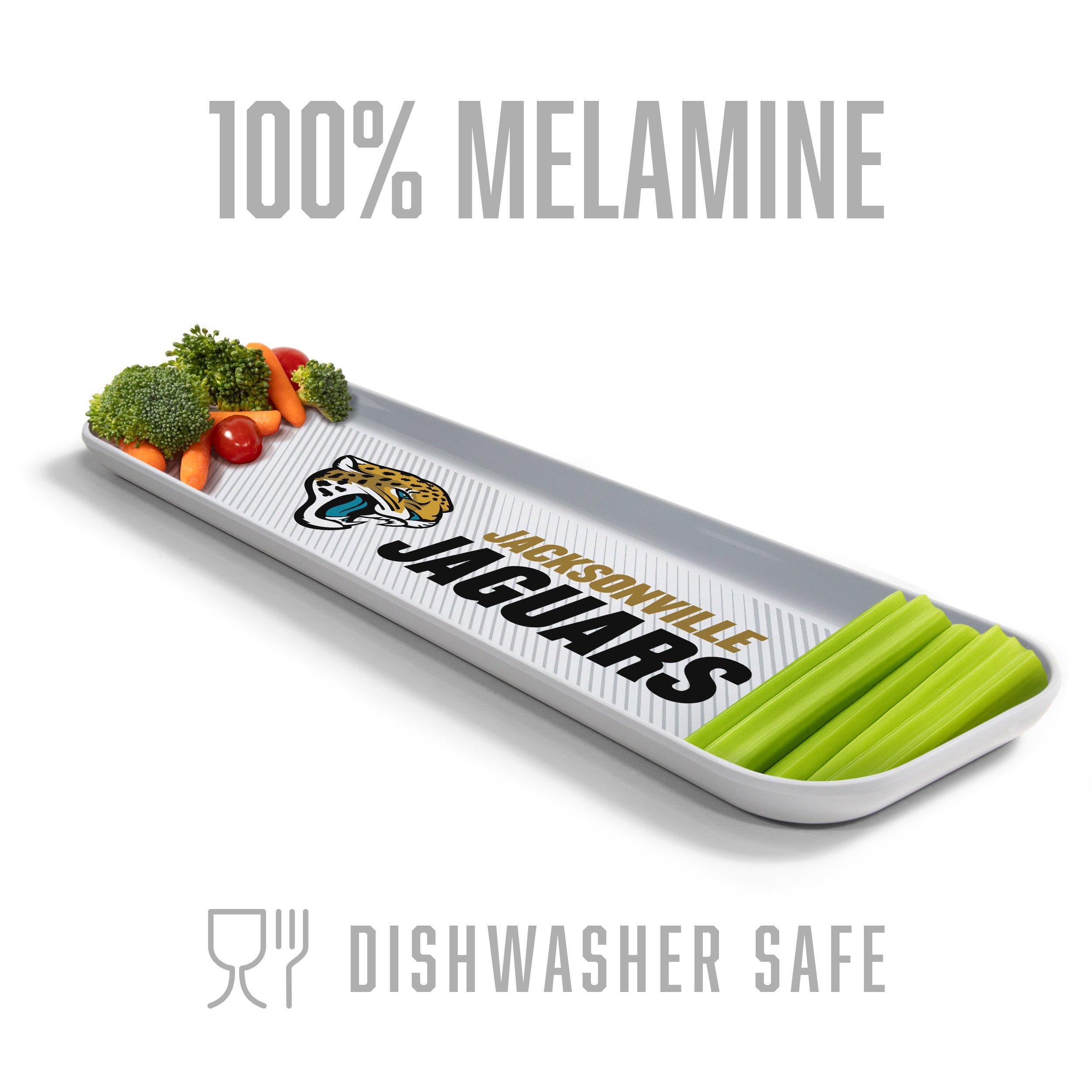YouTheFan NFL Jacksonville Jaguars Small Snack Platter