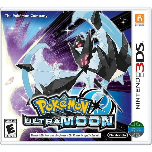 Pokémon Ultra Moon - Nintendo 3DS (World Edition), USA NTSC version game with World packaging as pictured. Plays on all USA version (NTSC) 3DS Consoles. No Region.., By Brand for Nintendo