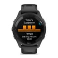 thumbnail image 4 of Garmin Forerunner 265 (Black/Powder Gray) Running GPS Smartwatch | Power Bundle with PlayBetter HD Screen Protectors & Portable Charger, 4 of 7