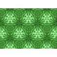thumbnail image 1 of Ahgly Company Machine Washable Indoor Rectangle Transitional Green Area Rugs, 5' x 7', 1 of 7