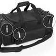 thumbnail image 4 of CASEMATIX Microphone Case Gig Bag For DJ Equipment and Audio Accessories - Premium Microphone Bag With Cable Storage and Mic Case Heavy Duty Pockets For Receivers, Cables, Wireless Mic Systems, Mixer, 4 of 7