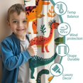 thumbnail image 3 of Blackout Kids Curtains,Cute Dinosaur Pattern Childrens Insulated Curtains Set Of 2,Bedroom Essentials,Toddler Room Decor 42x84in(106x213cm), 3 of 4