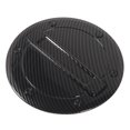 Fuel Tank Cap Carbon Fiber Style ABS Gas Fuel Tank Gates Door Cover Lid