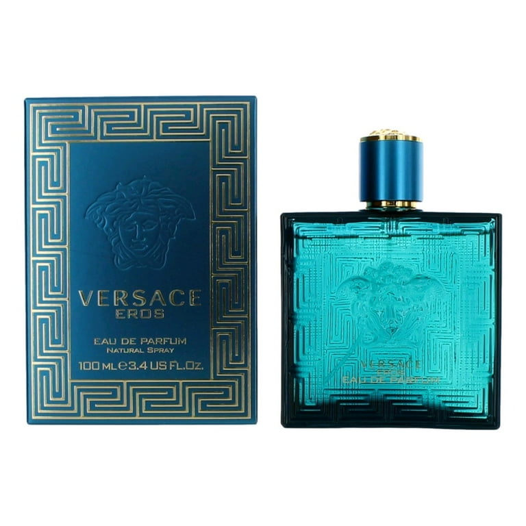 Versace Eros for Men, Eau De Parfum (EDP) Spray, 3.4 oz (100