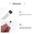 PATKAW 10pcs Hall Effect Sensor Replacement Sensor Hightemperature