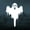 White, variant on Halloween Ghost Yard Stake – Outdoor Metal Garden Art Decoration for Spooky Lawn & Pathway Décor (B-25x30)
