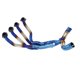 thumbnail image 1 of Cabezal De Escape, Tubo De Escape De Motocicleta A Prueba De Herrumbre De Acero Inoxidable Reemplazo Azul De Alta Resistencia Resistente Al Calor Para Z1000 2010-2018 Para ANGGREK JEQC12, 1 of 8