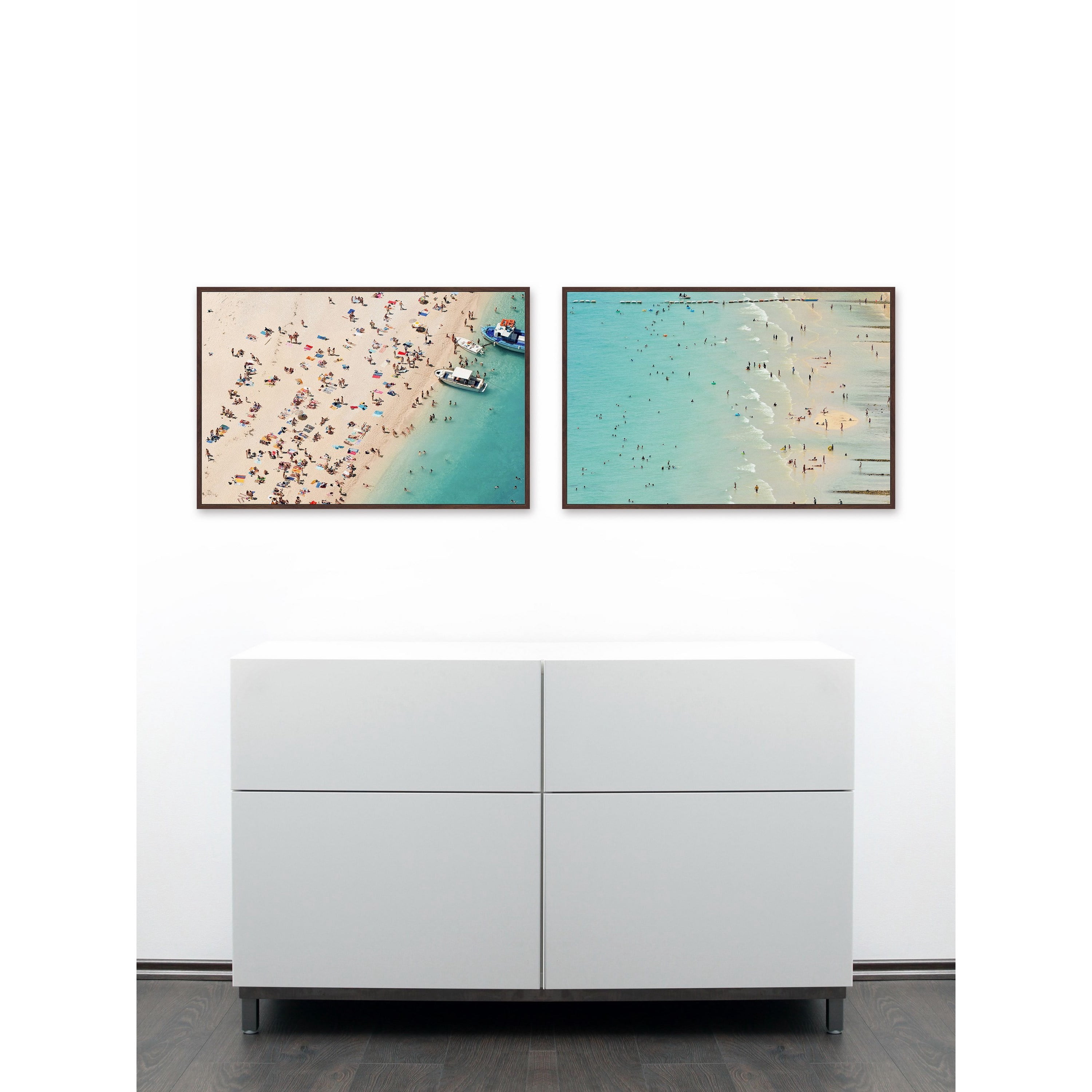 Beaches Diptych