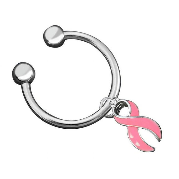 Pink Ribbon Key Chains
