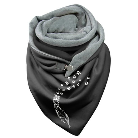 

Dadaria Winter Scarf for Women Cold Weather Women Printing Scarf Fashion Multi-Purpose Shawl Scarf D Women