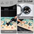 thumbnail image 5 of HUISEFOR Sea Turtle Starfish Car Trunk Mat 29" x 39" All Weather Trunk Protection Cargo Liner Anti-Scratch Easy To Clean Suitable for Most Cars SUV, 5 of 7