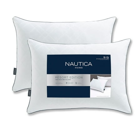 Nautica Home Resort Edition Bed Pillow, 2 Pack - King