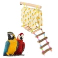 thumbnail image 1 of Escalera Para Tienda De Loros, Hamaca Colgante Para Pájaros Universal Decorativa De Colores Variados Para Las 4 Estaciones, Fácil De Limpiar Para Hámster Sirio Para Loros, 1 of 7