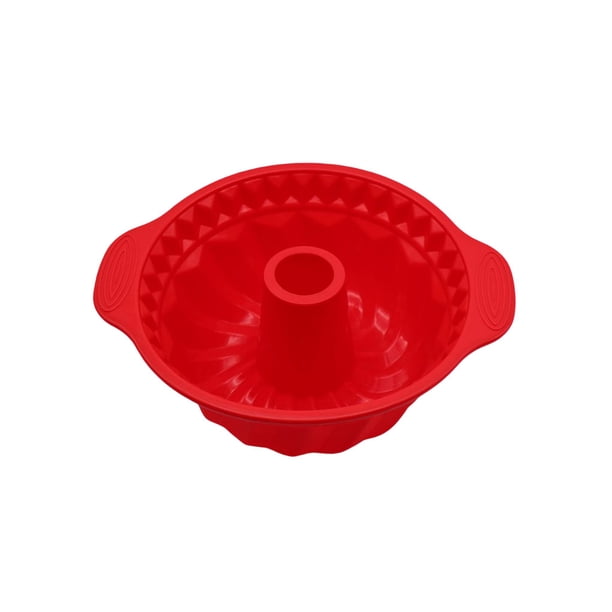 Bearachild Utensilios para hornear de silicona en forma de espiral, herramientas para hornear pasteles, magdalenas, cocina, autoensamblaje, molde Herramientas y accesorios para hornear Rojo Bearachild HA081318-01