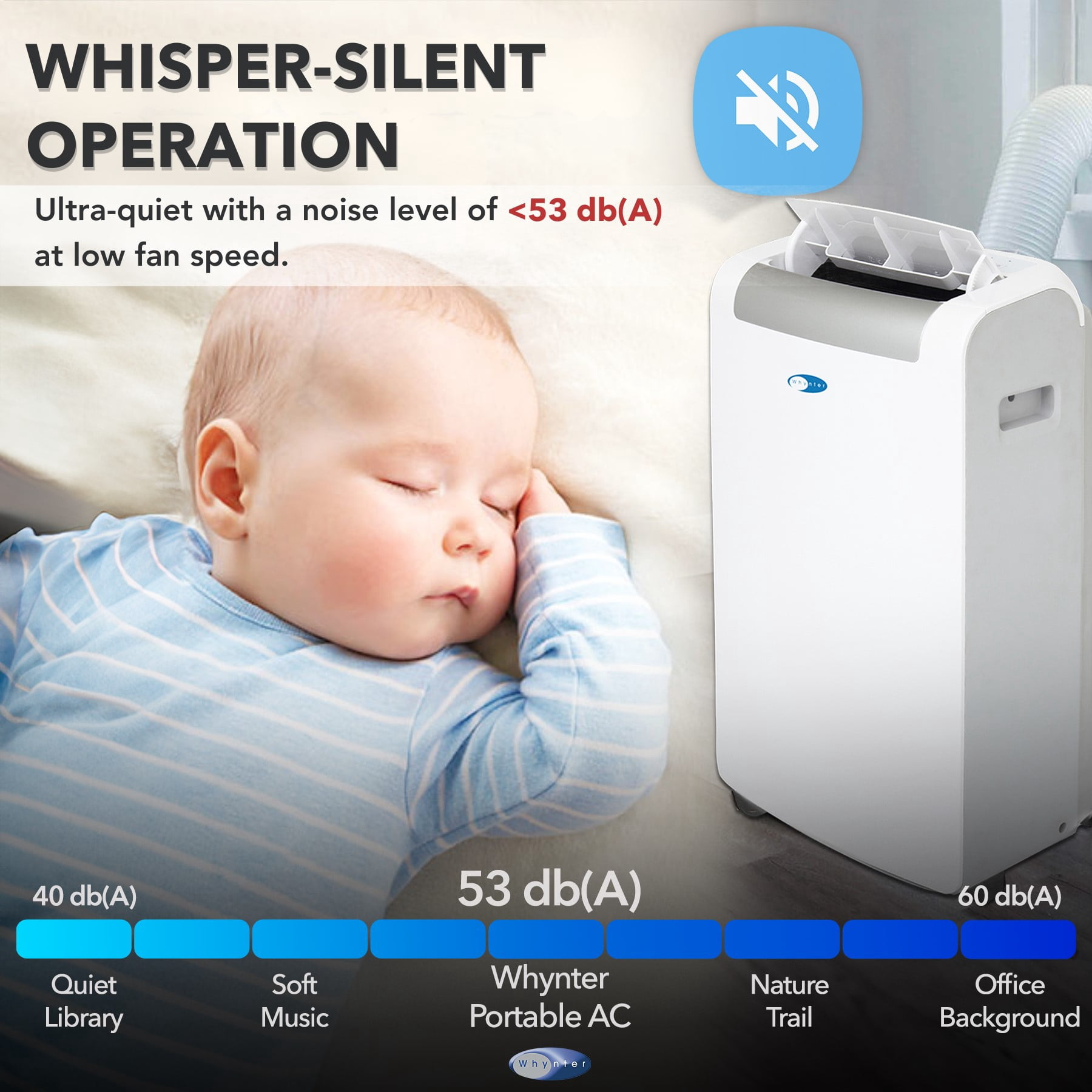 Whynter ARC-148MHP 14000 BTU Portable Air Conditioner and Heater, 500 sq ft