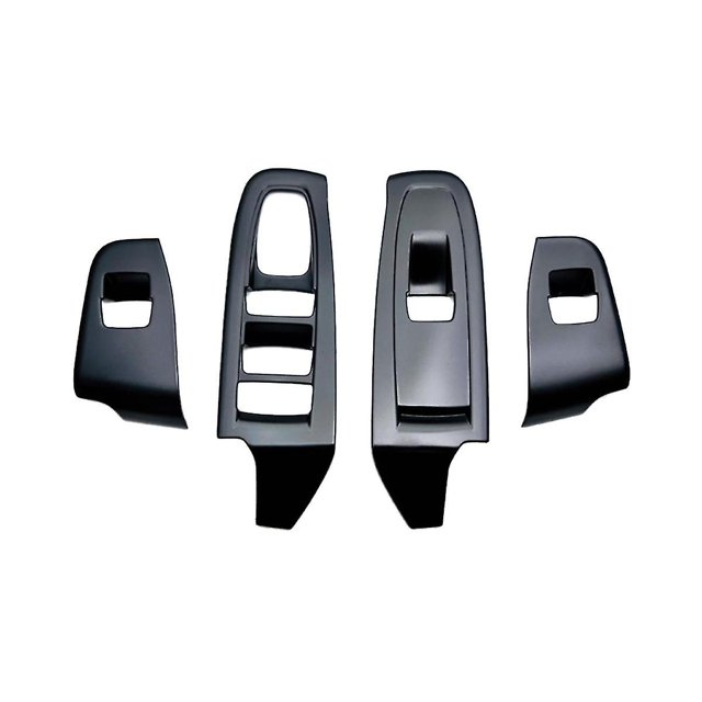 Botón de elevación de ventana para Crosstrek Impreza 2024 YUANXCMXG ABS negro