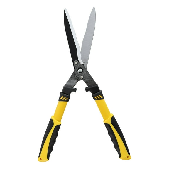 LCOKEIY  22-inch Hedge Shears for Trimming Bushes & Shrubs, Heavy Duty Garden Shears Hedge Clippers with Sharp Steel Blades