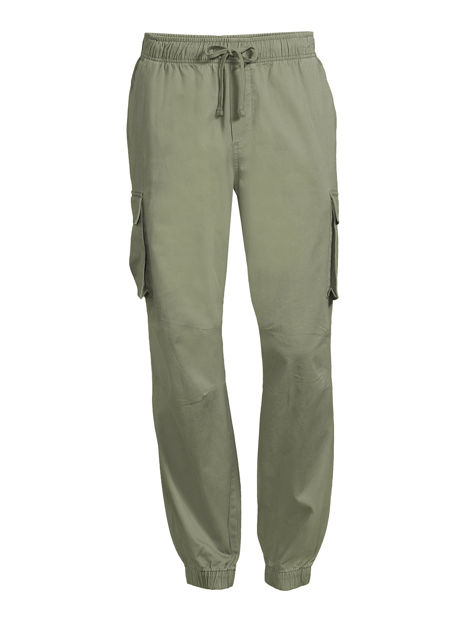 No Boundaries Men's & Big Men's Woven Cargo Pants, Sizes XS