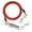 Red, variant on Heavy Duty Dog Tie Out Runner with Swivel and Spring for Secure Outdoor Yard Camping and Exercise