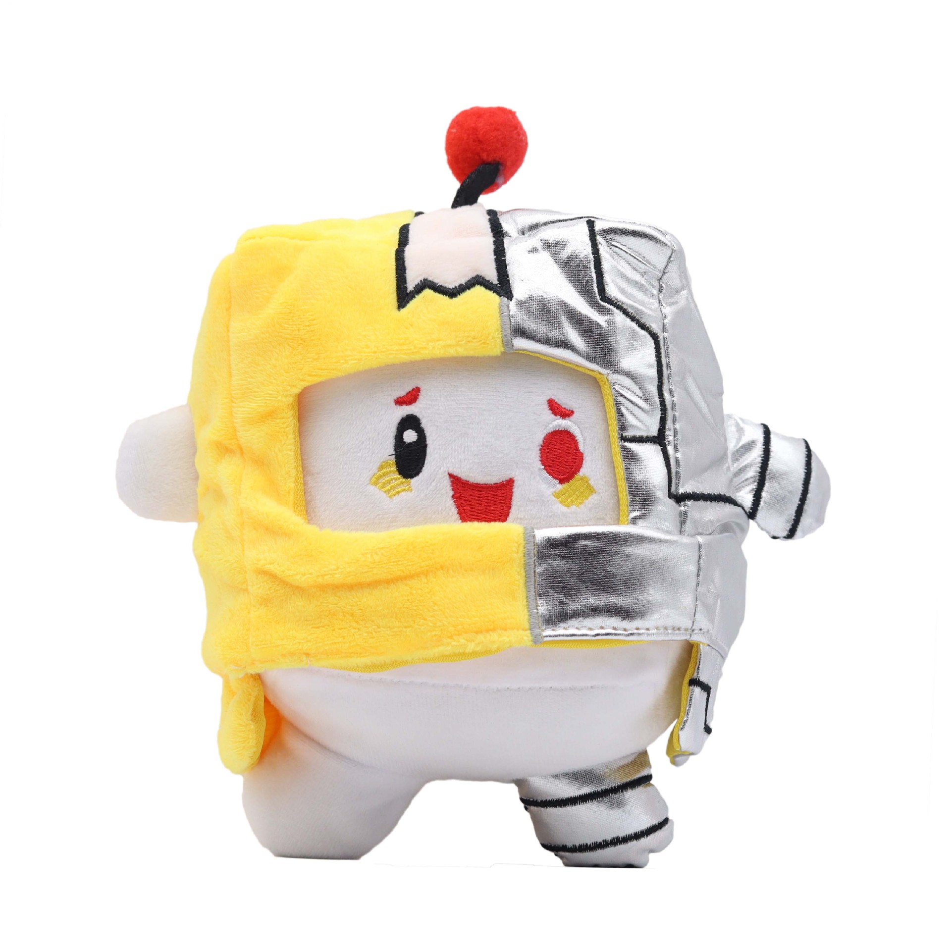 Foxy and Boxy and Rocky Plush Toys Removable Anime Soft Stuffed Doll