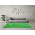 thumbnail image 3 of Ahgly Company Indoor Rectangle Abstract Green Modern Area Rugs, 7' x 9', 3 of 4