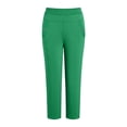 thumbnail image 4 of Capri Pants for Women High Waist Stretch Pull on Golf Capris Dressy Casual Work Pant with Pockets, 4 of 5