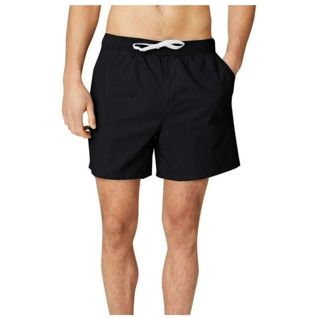 Mens Casual Shorts Classic Drawstring Summer Beach Shorts Twill Short with Pockets