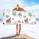 thumbnail image 1 of Descuentos Especiales en Línea, Toalla de playa de microfibra, súper liviana, colorida, toalla de baño, manta de playa a prueba de arena, toalla multiusos para viajes, piscina, 30 x 60 pulgadas, 1 of 4