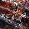 thumbnail image 5 of YIUME Men's Hawaiian Shirt Tiger in the Mist 1950s Vintage Cotton Short Sleeve Aloha Shirt, 5 of 9
