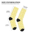 thumbnail image 3 of Rocae Daisies Flowers for Adult Socks Casual Athletic Stretchy Loose Socks for Women Men Non-Slip Middle Tube Socks, 3 of 7