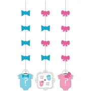 Bow or Bowtie? Hanging Cutouts, 3-Pack