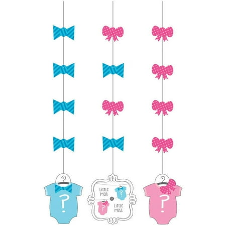 Bow or Bowtie? Hanging Cutouts, 3-Pack