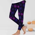 thumbnail image 2 of IFNWSV Leggings for Girls Halloween Print Pull On Stretchy Opaque Tights Casual Everyday Bottom Multicolor 3-4 Years, 2 of 6