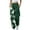 Dark Green, variant on Women's Casual Drawstring Sweatpants with Funny Ghost Print, Comfortable High-Waisted Jogger Pants for Daily Wear