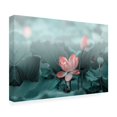 thumbnail image 3 of Trademark Fine Art Betty Liu Lotus Flower and Bud Canvas Wall Art, 3 of 4