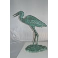 thumbnail image 6 of Nifao Heron Outdoor Fountain Statue, Bronze Garden Water Feature Sculpture for Patio & Yard – Garden Outdoor Decor Sculpture, 14"L x 24"W x 26"H, 6 of 11