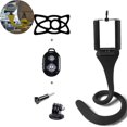 thumbnail image 1 of Soporte de teléfono flexible de 360 grados con control remoto inalámbrico de silicona Selfie Stick multifuncional Namotu LL-0560, 1 of 5