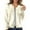 White, variant on Plus Size Women's Floral Long Sleeve Casual Short Jacket Comfortable And Stylish Outerwear For Every Occasion winter coats for women