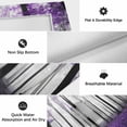 thumbnail image 6 of Purple Forest Outdoor Rug for Patio/Deck/Porch, Non-Slip Large Area Rug 5 x 7 Ft, Vintage Foggy Woods Tree Mysterious Indoor Outdoor Rugs Washable Area Rugs, Reversible Camping Rug Carpet Runner, 6 of 8