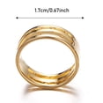 thumbnail image 2 of Riforla Jump Ring Opener Ring Jump Ring Opener Tool Jump Ring Opener Finger Tool Jump Ring Opening Rin Jump Ring Ring Tool for Jewelry Makers Craft Supplies Projects Rings Multicolour, 2 of 8