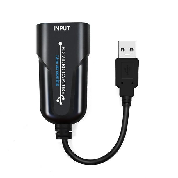 Capture Card Hd To Usb Game Capture Card Device Recorder Support Hd Video 1080p Video Capture Card For Tv Pc Ps4 Game Walmart Com Walmart Com