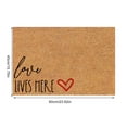 thumbnail image 3 of Discount! FNGZ Valentine's Day Carpet Alentine's Day Floor Mats Holiday Mats Welcome Door Mats Polyester Door Mats Red, 3 of 9