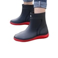 thumbnail image 3 of Woobling Chaussures de Jardin Antidérapantes pour Hommes, Légères, Imperméables, Chaussures de Travail Décontractées, Bottes de Pluie Rouges (Femmes) 6, 3 of 5