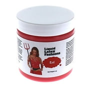 Liquid Latex Fashions Ammonia Free Liquid Latex Body Paint - 4oz Red