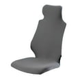 thumbnail image 2 of GUOOL Stretchable Office Chair Covers Washable Removable Chair Slipcovers Armchair Protector Computer Chair Covers for Computer Chair Dark Grey, 2 of 8